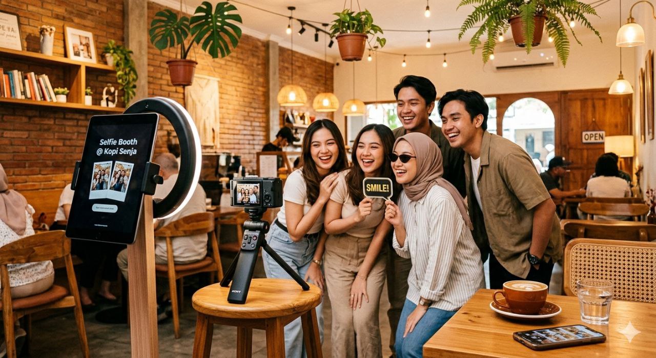 Photobooth di kafe
