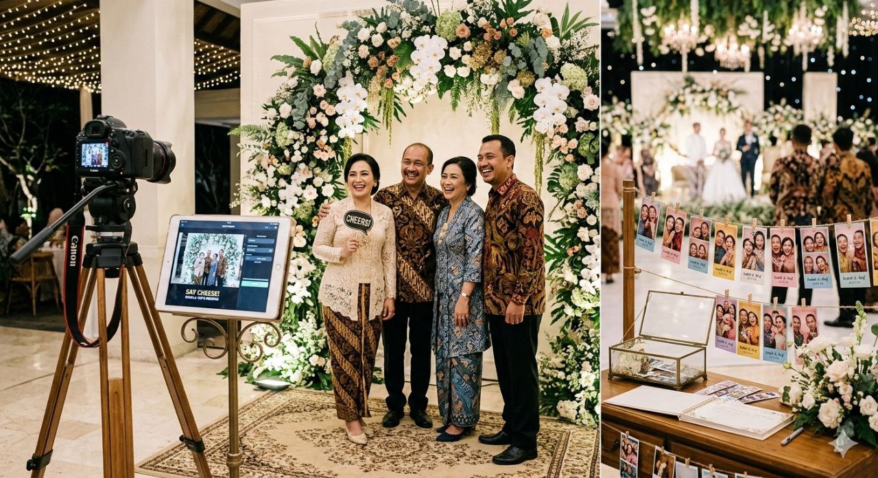Photobooth pernikahan